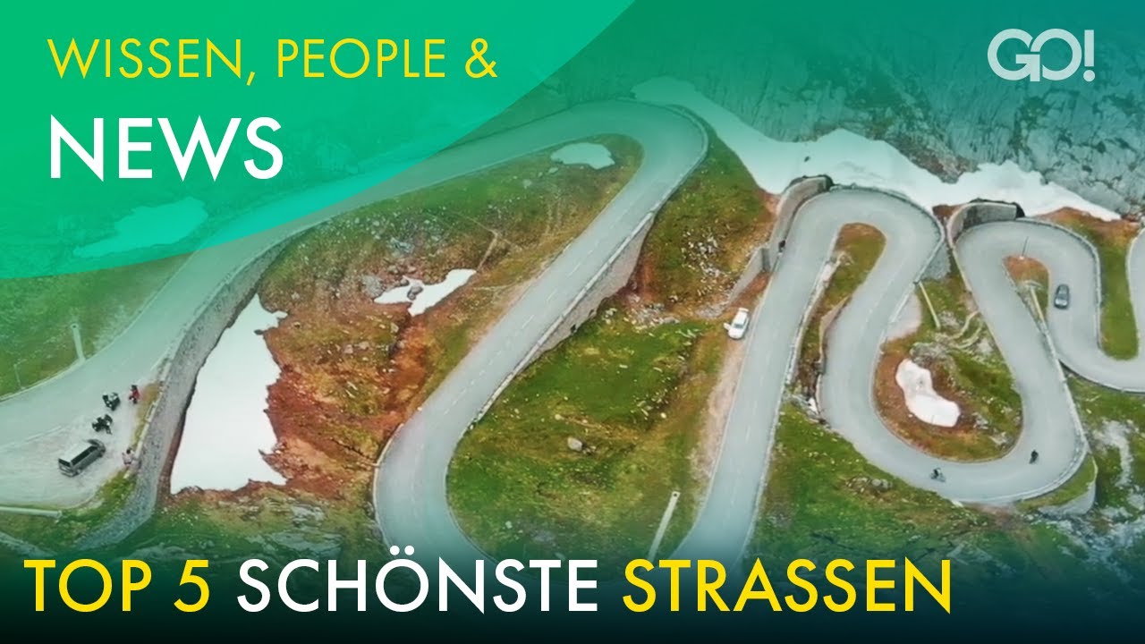 Die sch&ouml;nsten Strecken der Schweiz zum Cruisen