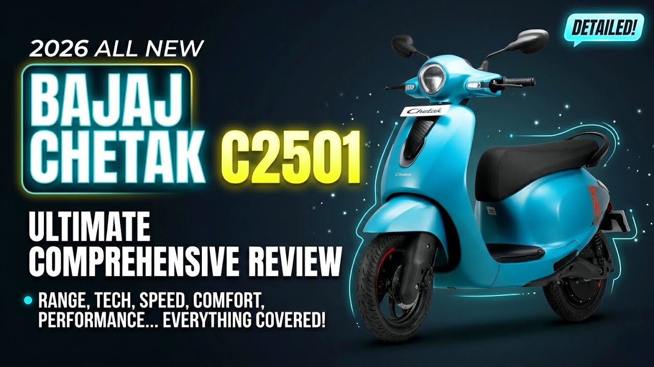 2026 All New Bajaj Chetak C2501 | Most Critical In depth Review 😊