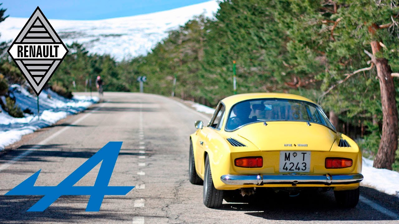 Renault Alpine A110 1300 FASA en la Nieve