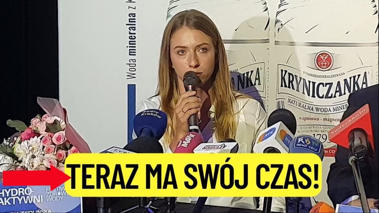 Klaudia Zwolińska: Inspirować kolejne pokolenia poprzez sport [KONFERENCJA PRASOWA]