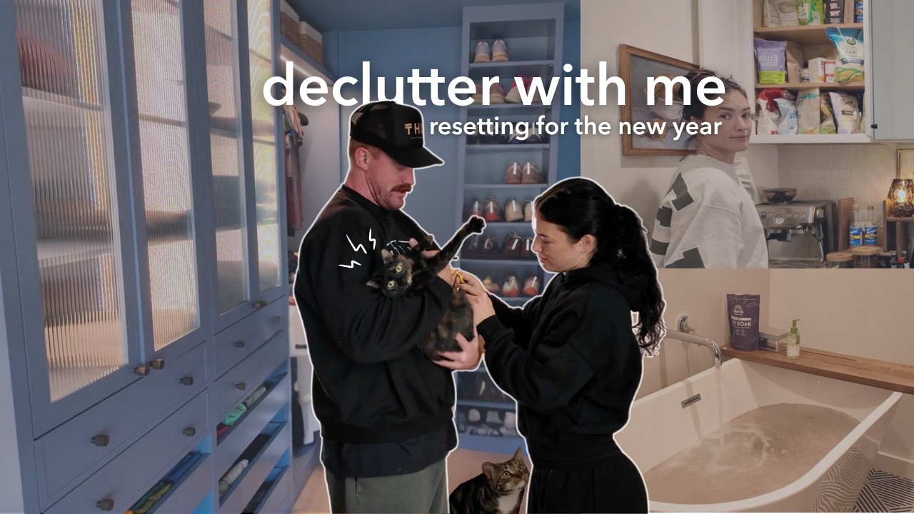 2026 RESET | Part 1: Kitchen Clean Out, Closet Update, & Getting Organized for New Year!