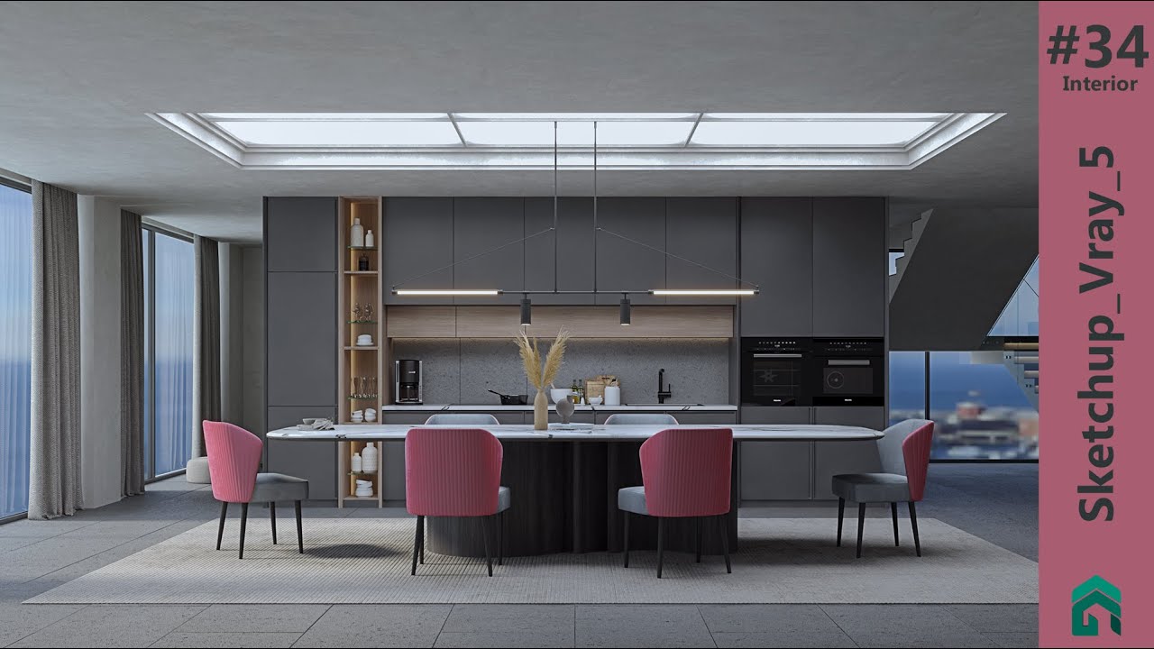 Sketchup Vray 5 Interior #34