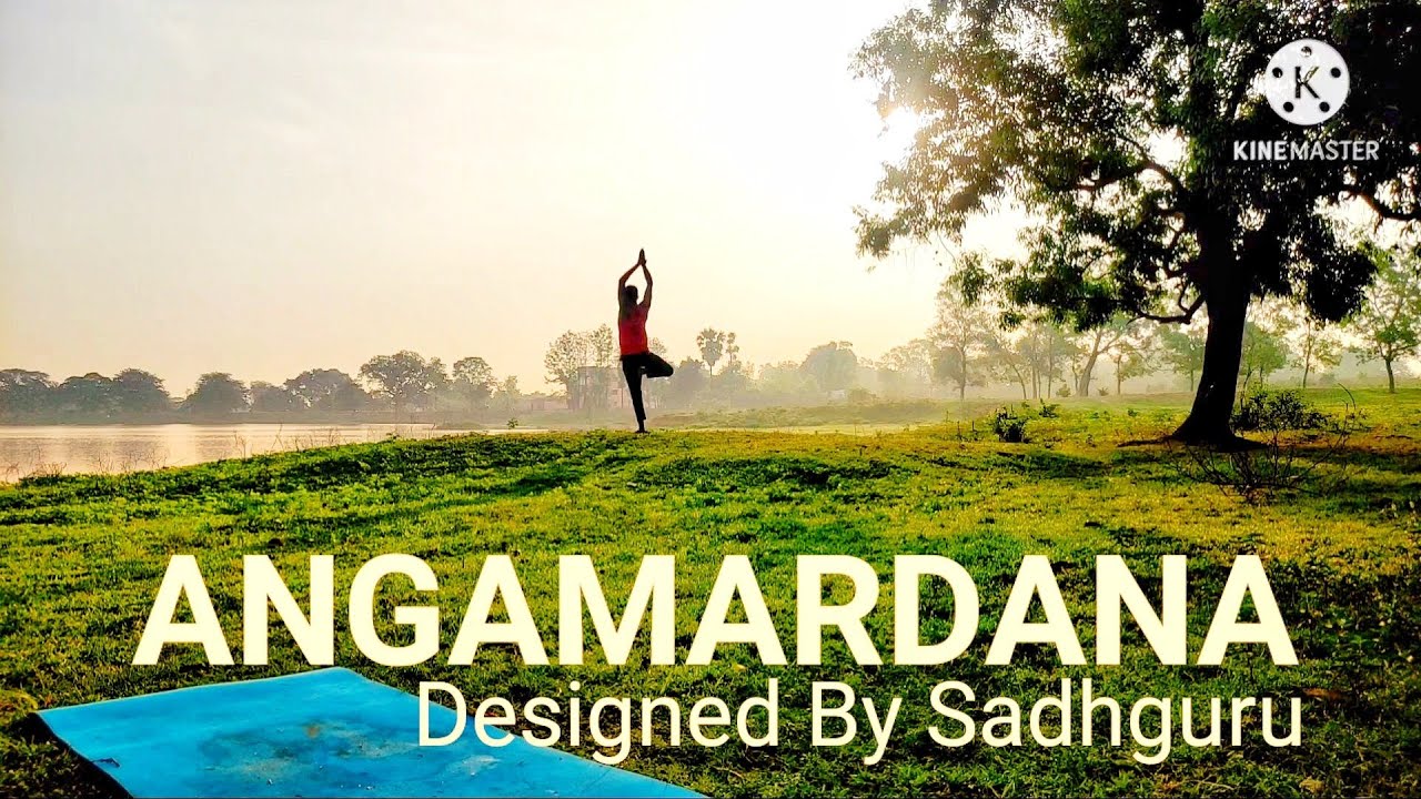 Angamardana || Ancient yogic fitness system || for maximum power and flexibility 🔥🔥 #Ishahathayoga