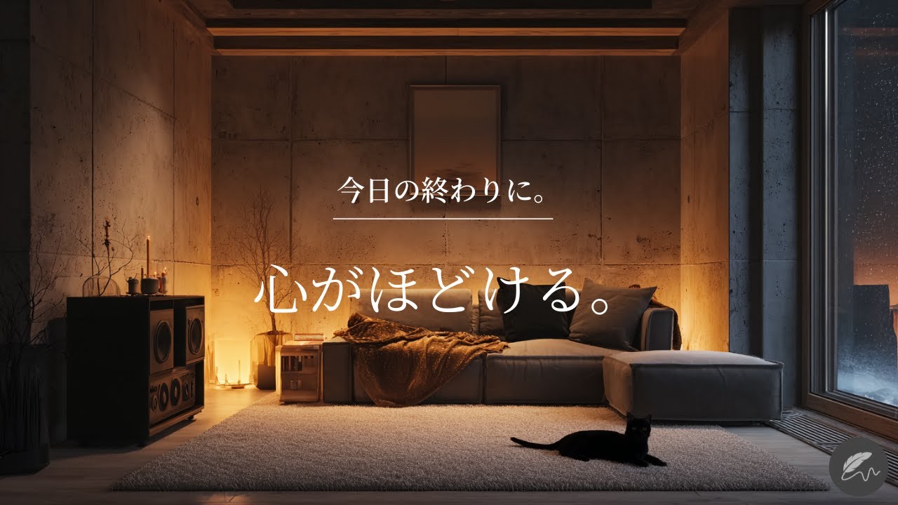 【BGM 夜の癒し】心がほどける | Unwinding Heart - Gentle Guitar Lo-Fi 🌙✨