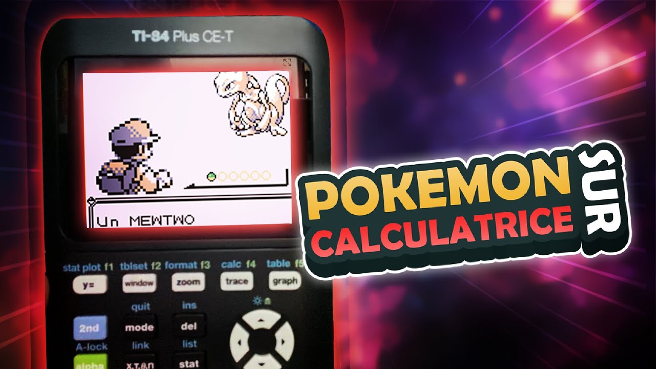 JOUER à POKEMON sur une CALCULATRICE ?