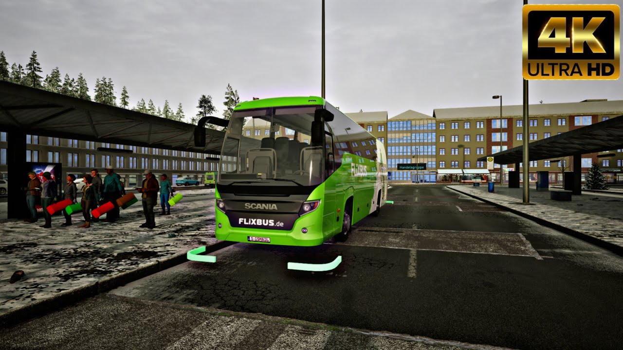Fernbus Simulator PS5 Slim | Scania Touring Gameplay