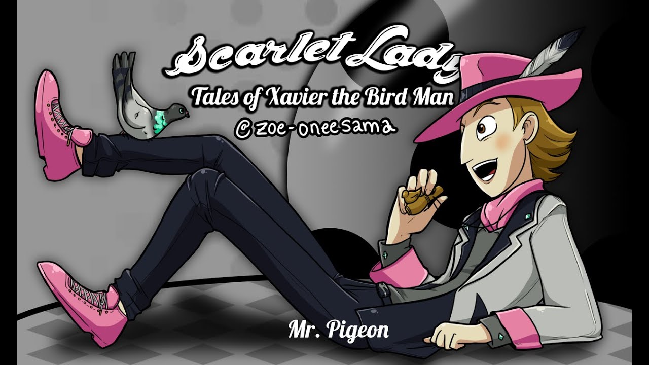 🖤SCARLET LADY 🖤/ Mr. Pigeon / Comic Adrianette and Marichat