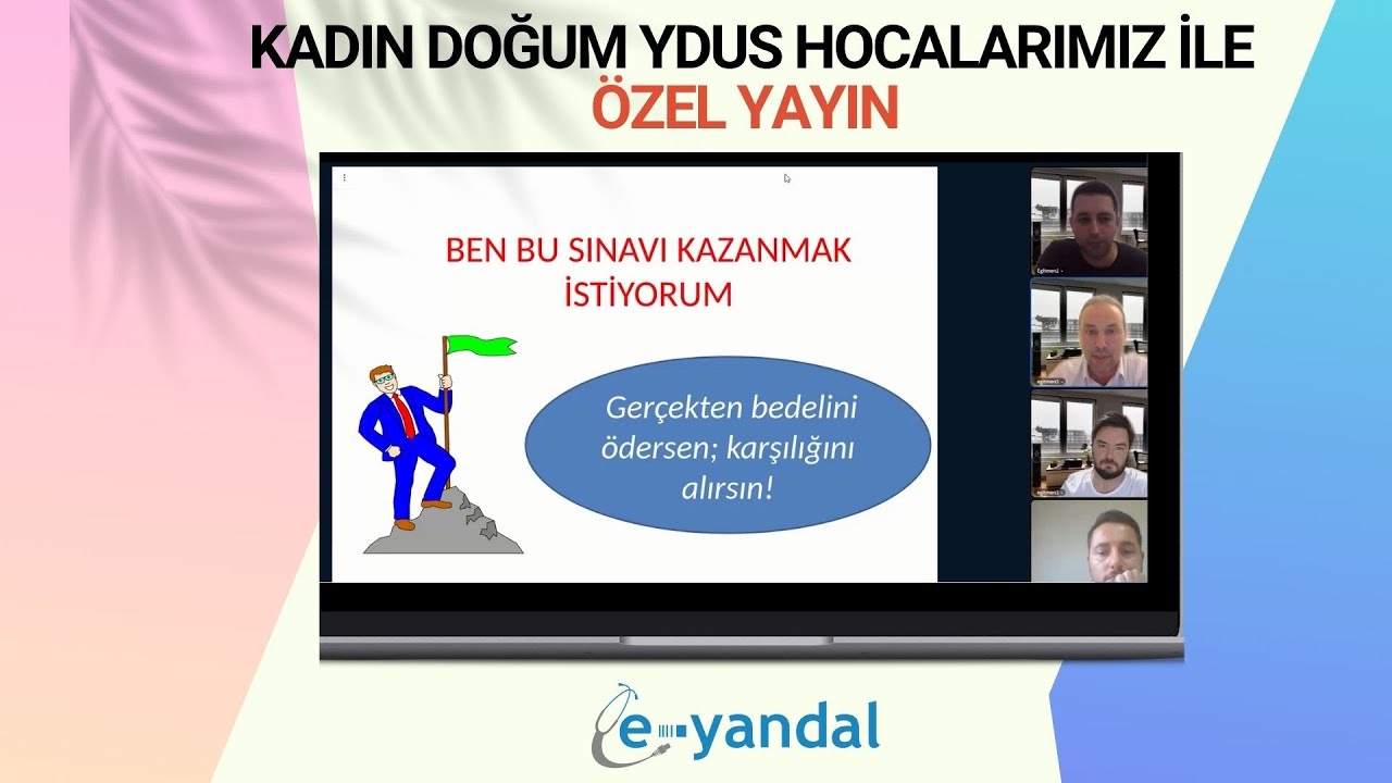 KADIN DOĞUM YDUS HOCALARIMIZLA &Ouml;ZEL YAYIN : 