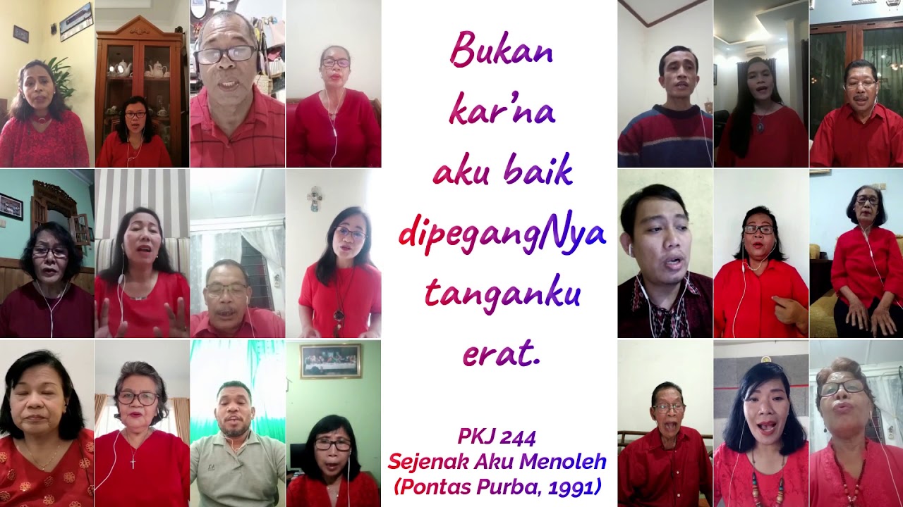 PKJ 244 - Sejenak Aku Menoleh | Paduan Suara Immanuel