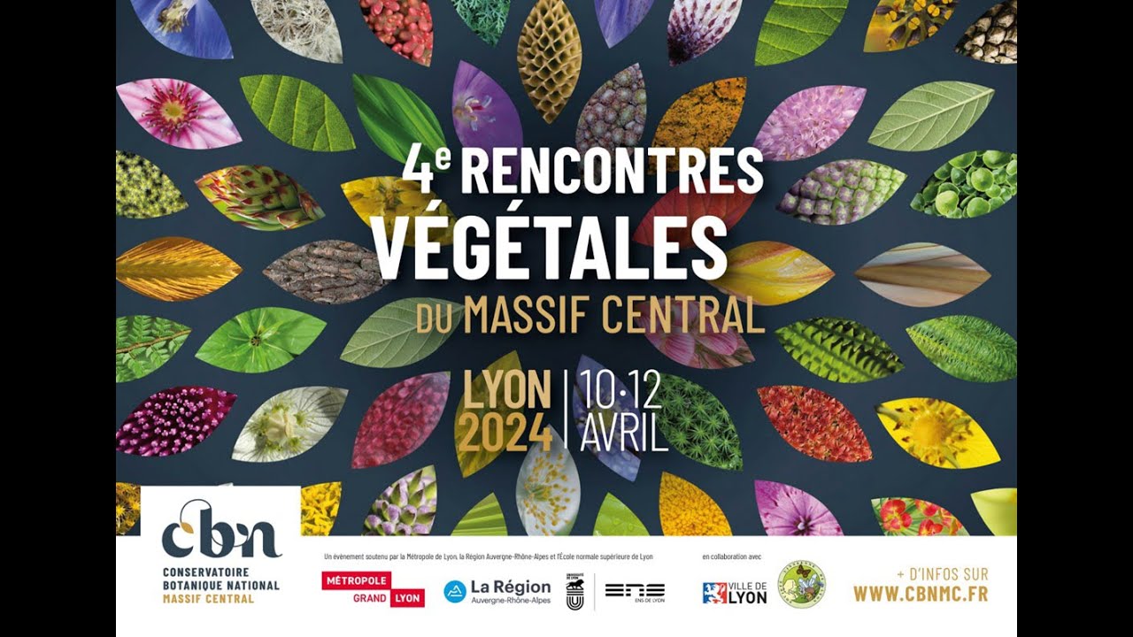 Discours d'ouverture - Rencontres végétales du Massif central 2024 - Lyon