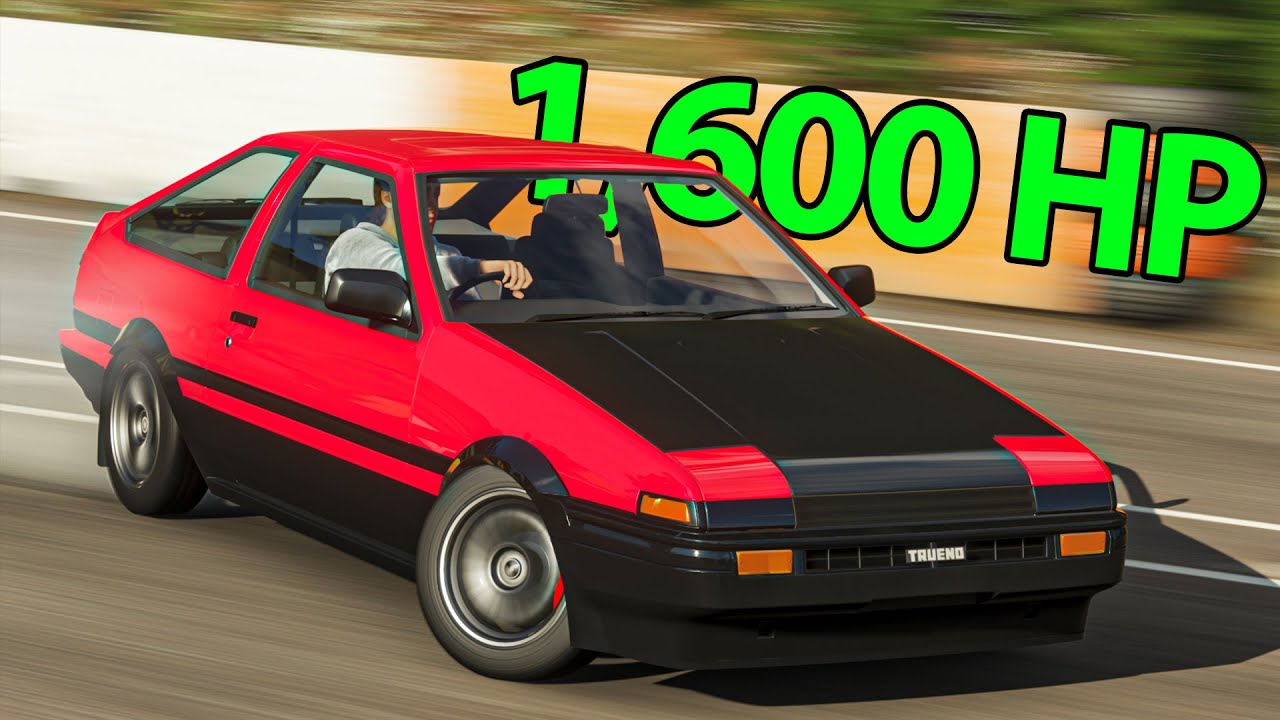 AE86 ยัดเครื่อง 2JZ บินไปเลยทาคุมิ (Forza Horizon 4)