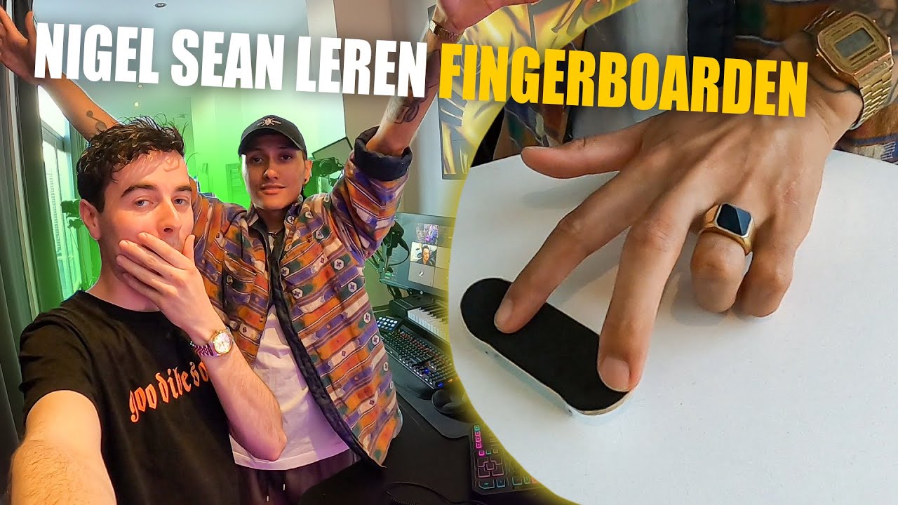 Nigel Sean de kickflip leren & Nijmegen TOUR!