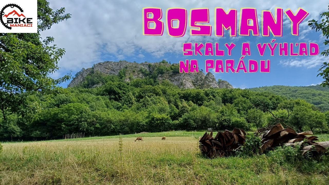 Bosmany - skaly a v&yacute;hľad na par&aacute;du