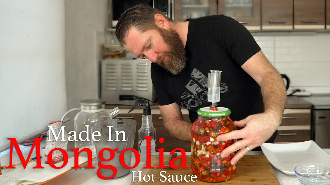 Best Fermented Mongolian BBQ Hot Sauce ever!! Habanero Noir | Simple Wild Hot Sauce
