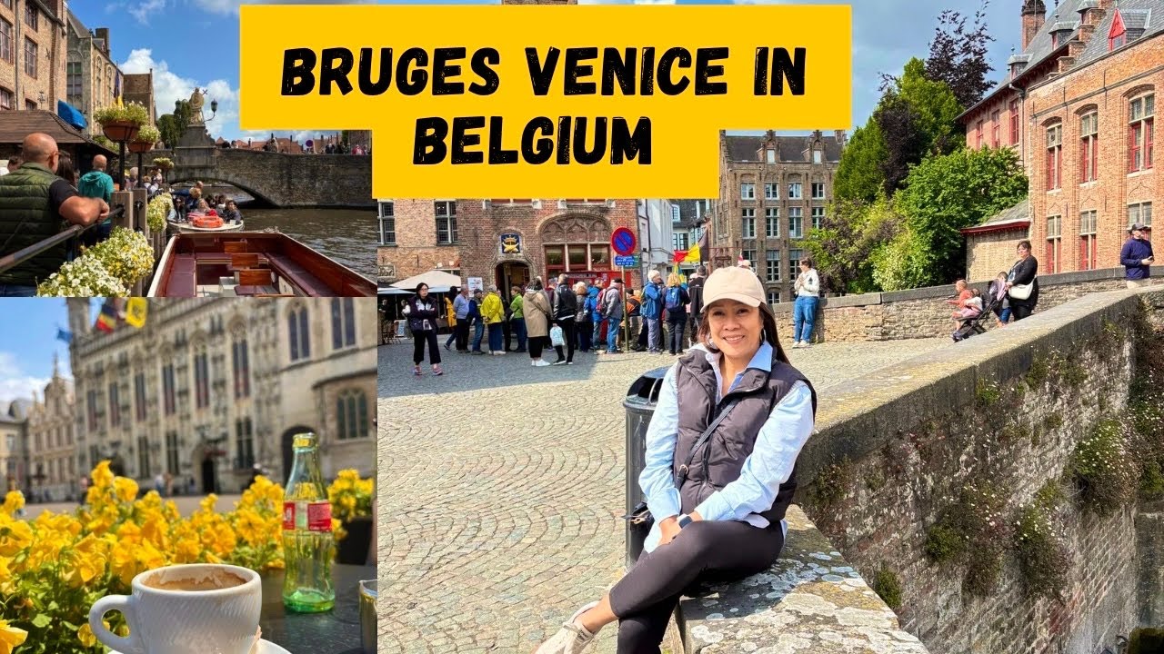 Discover Bruges ! the Spectacular Medieval Town & their Picturesque Romantic Canal!