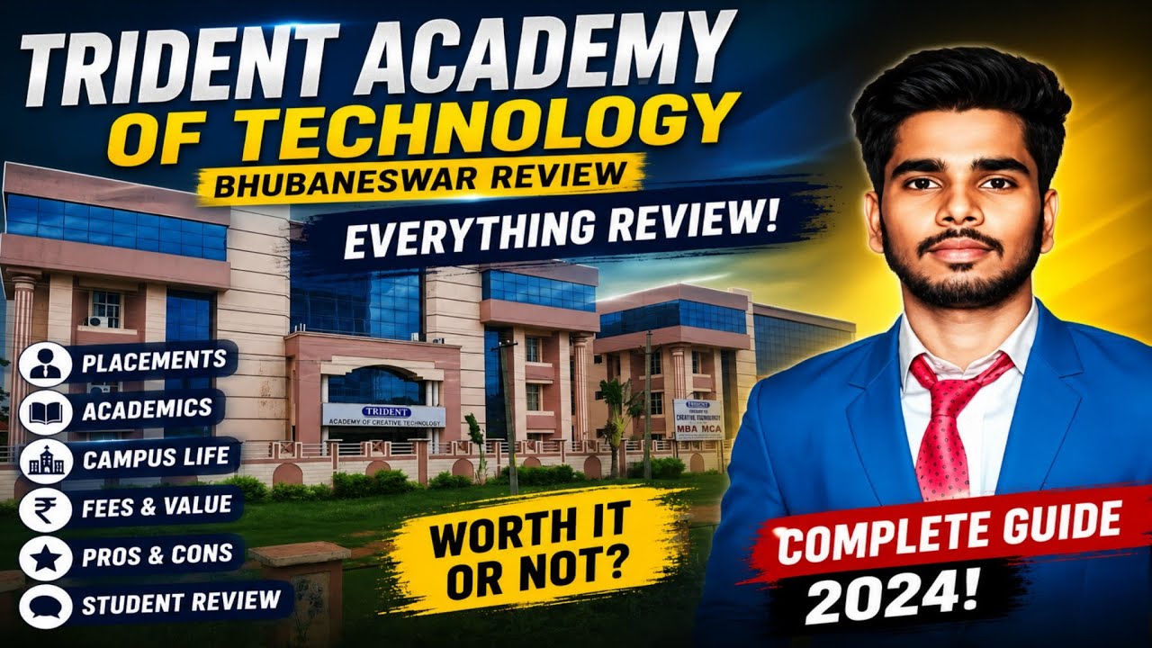 full review about trident college( trident academy of technology bhubaneswar) || part -1