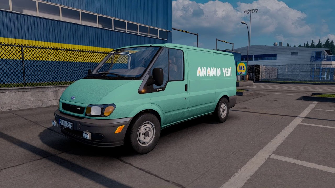 [ETS 2 Mod] Ford Transit MK6 | Euro Truck Simulator 2 (1.31-1.32)