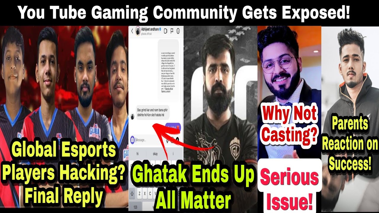 Global Esports Players Hacking?Final Reply! You Tube Community Gets Exposed! Scout Parents Reaction