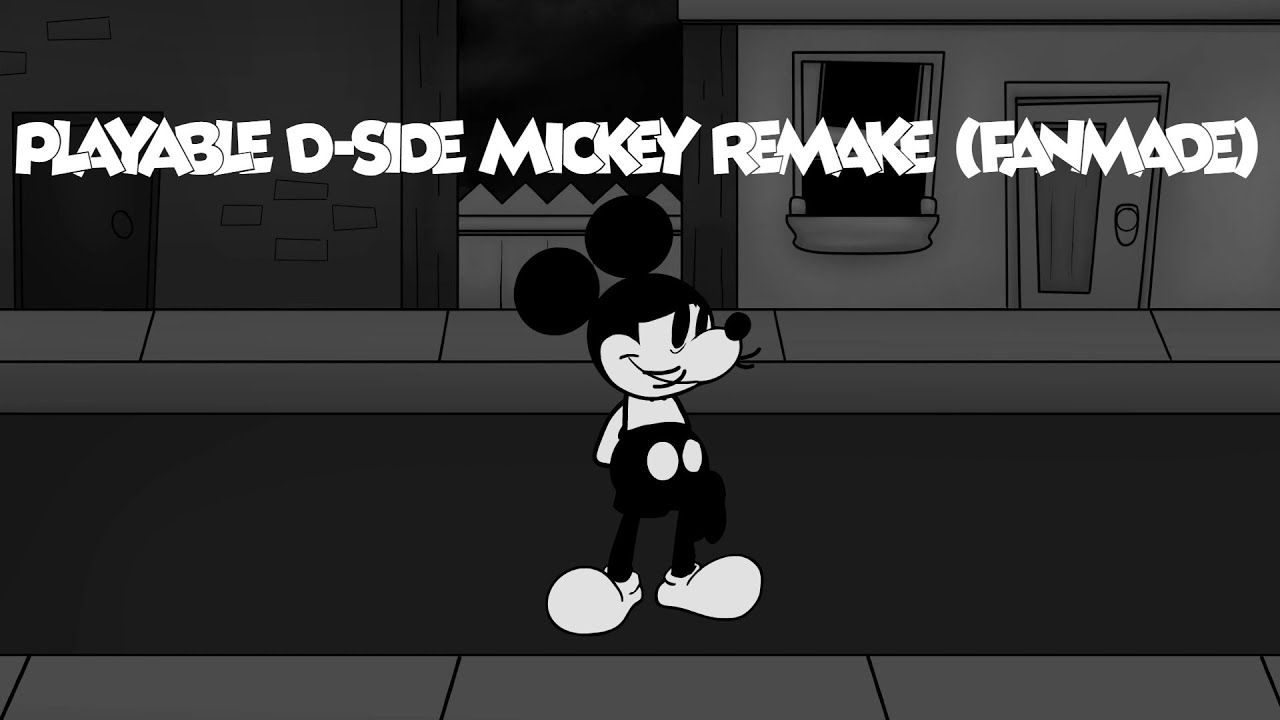 Friday Night Funkin' D-Side - Untold Loneliness (But Mickey Mouse Sing It) Mod