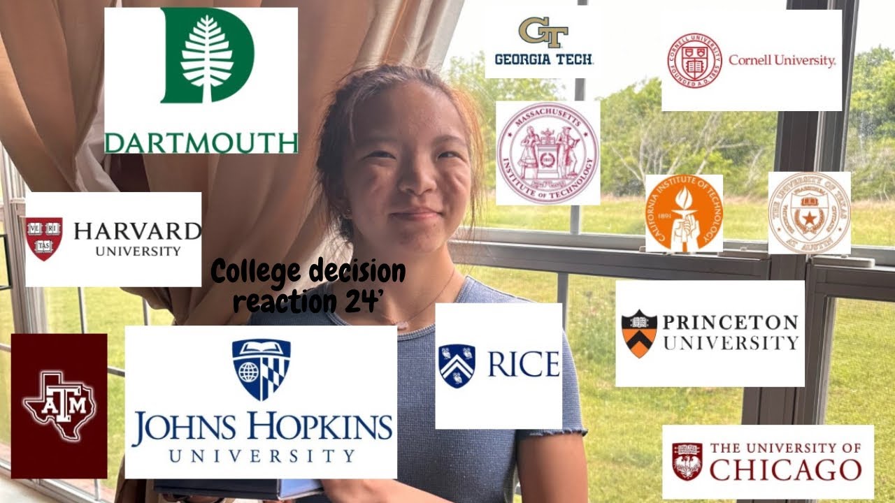 COLLEGE DECISION REACTIONS 2024! | ivies and more!