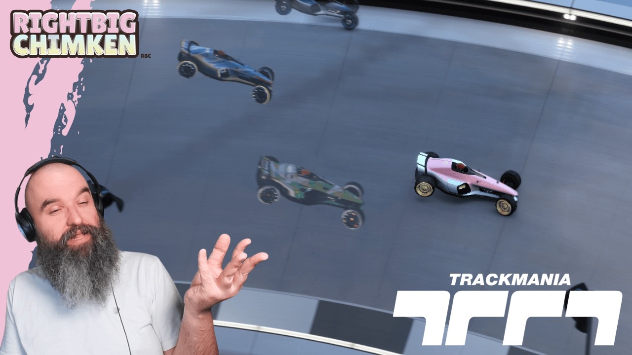 Brain Borked, Car Fast, We Cope (Trackmania/New Player)