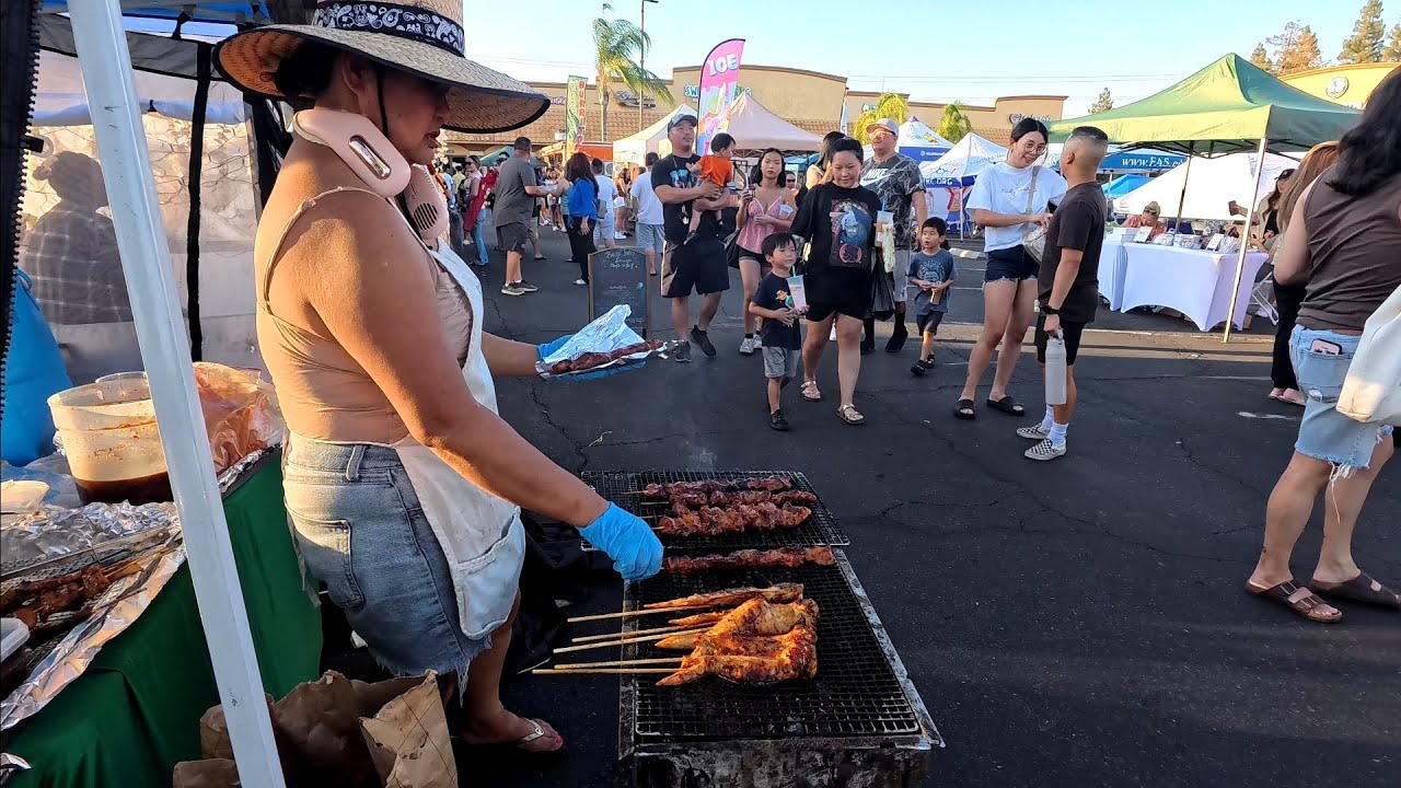 Enjoy the Street Food and car shows event in Fresno. Many varieties, including Lao food