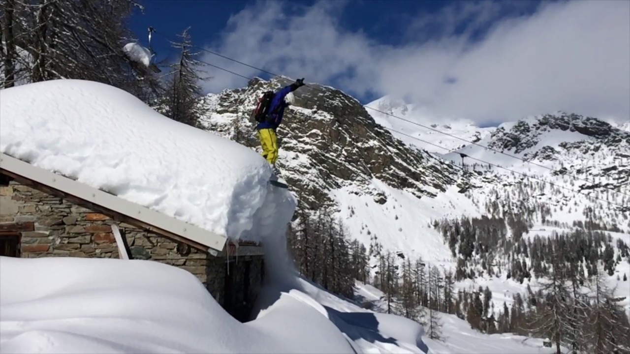 Freeride skiing - Champorcher-Alaska: 1-0! (REMASTERED)