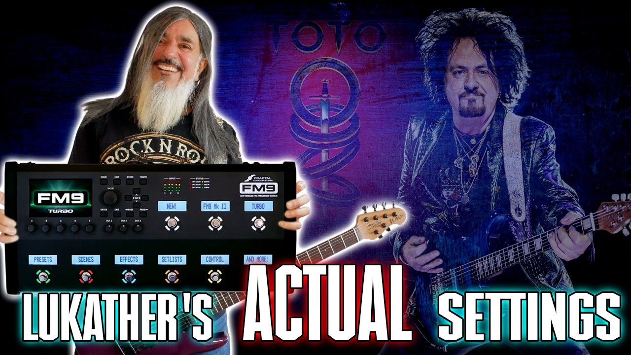 Steve Lukather’s REAL Bogner XTC Settings… On Fractal FM9 | How Close Is It?