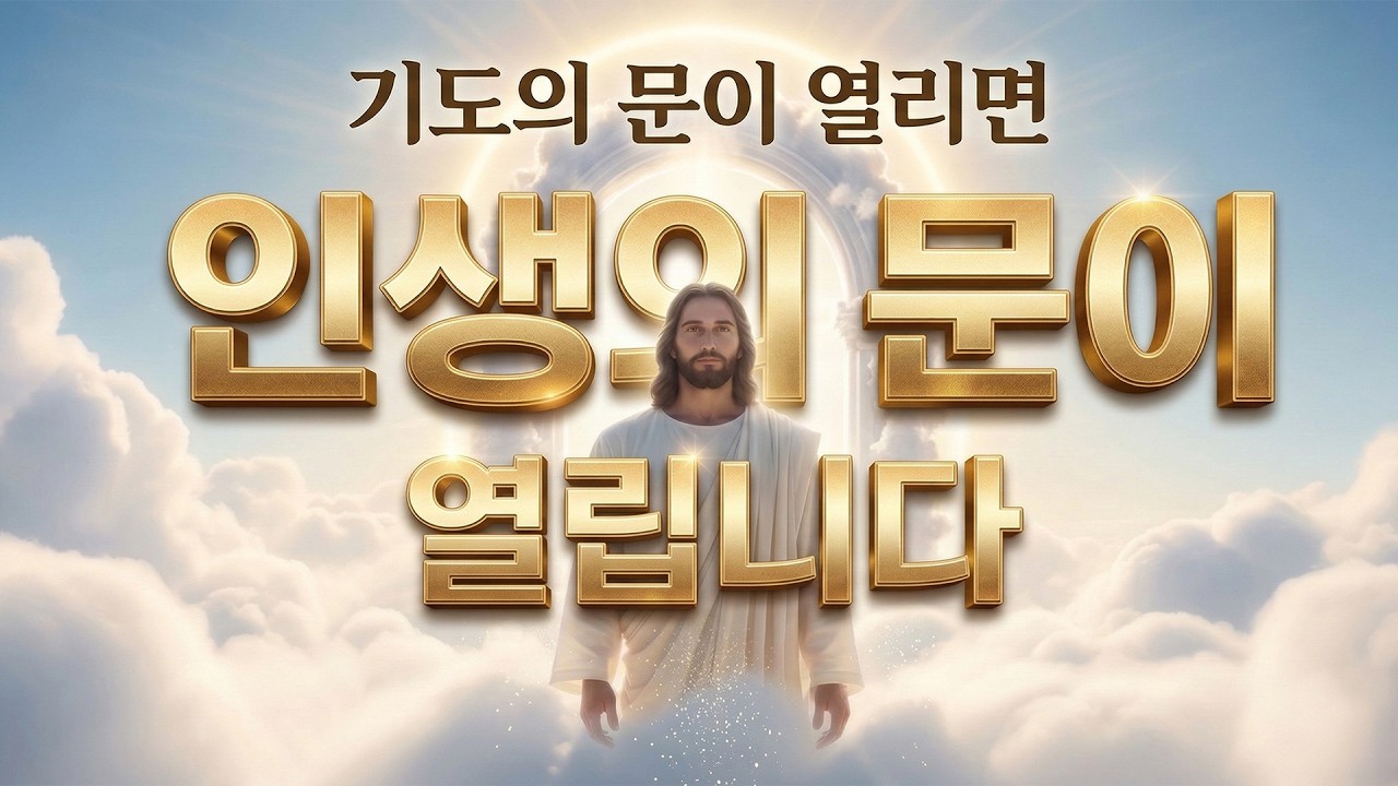 (성경 말씀) 기도의 문이 열리면 인생의 문이 열립니다  | 성경말씀 | 기독교명언ㅣ오디오북ㅣ말씀묵상 | 항상기도