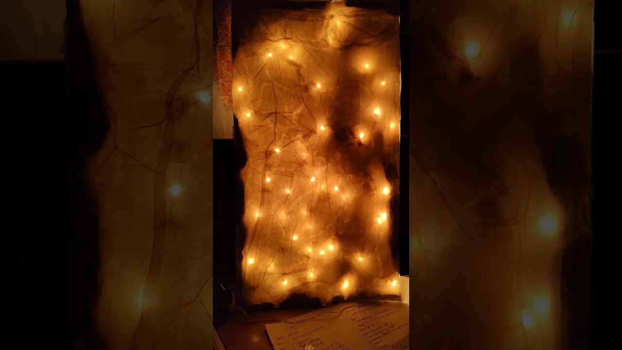 DIY- LIGHTING ART#satisfying #art #youtubeshorts #creative #innovation #shorts #painting