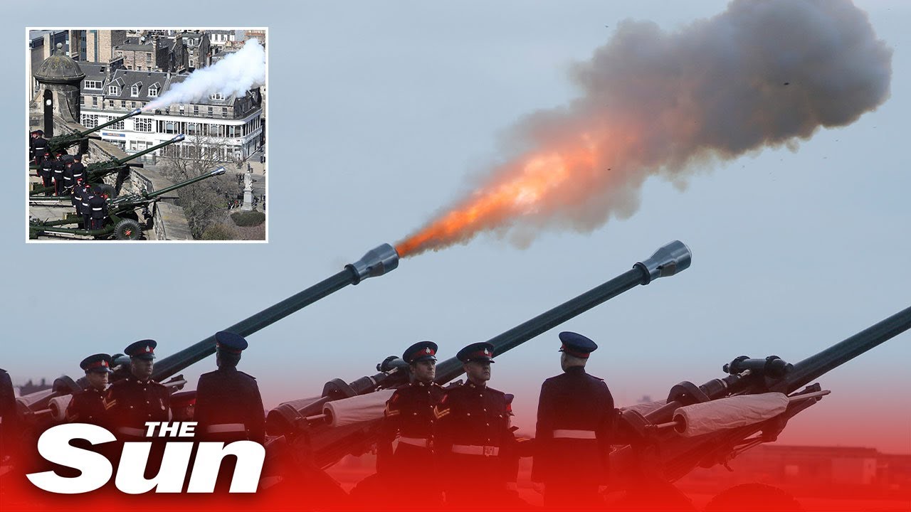 41 gun salutes held across the UK to mark the death of Prince Phillip