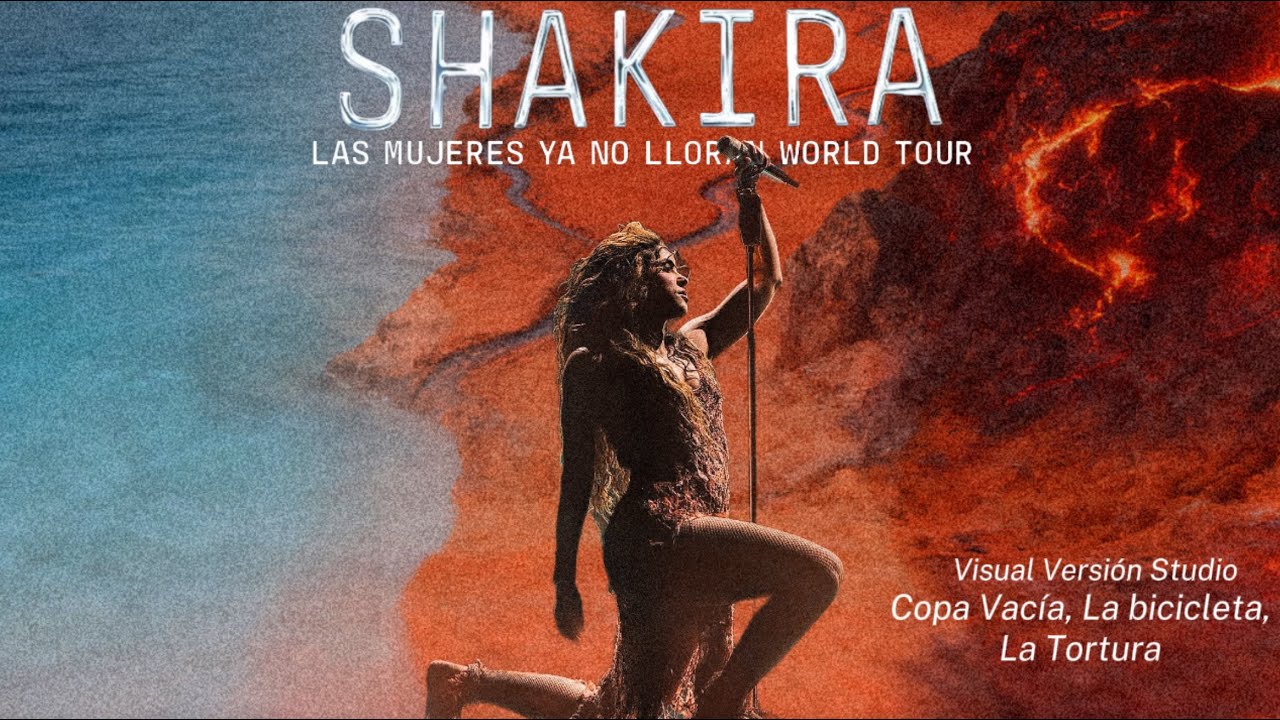 LMYNLL-SHAKIRA Copa Vacía,La Bicicleta,La Tortura Visual Studio Versión 