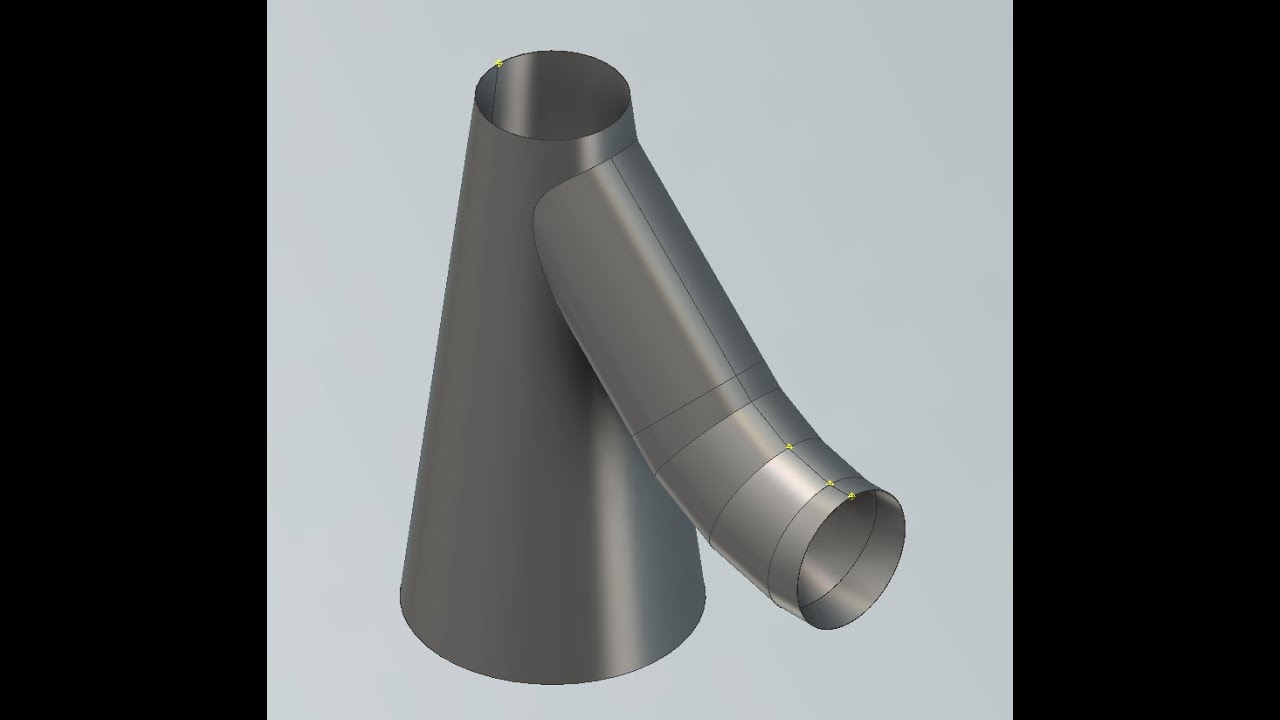 Pier CAD 3D - Corso base Inventor Pro (Video 22/3  Lamiera, Basamento con innesto)