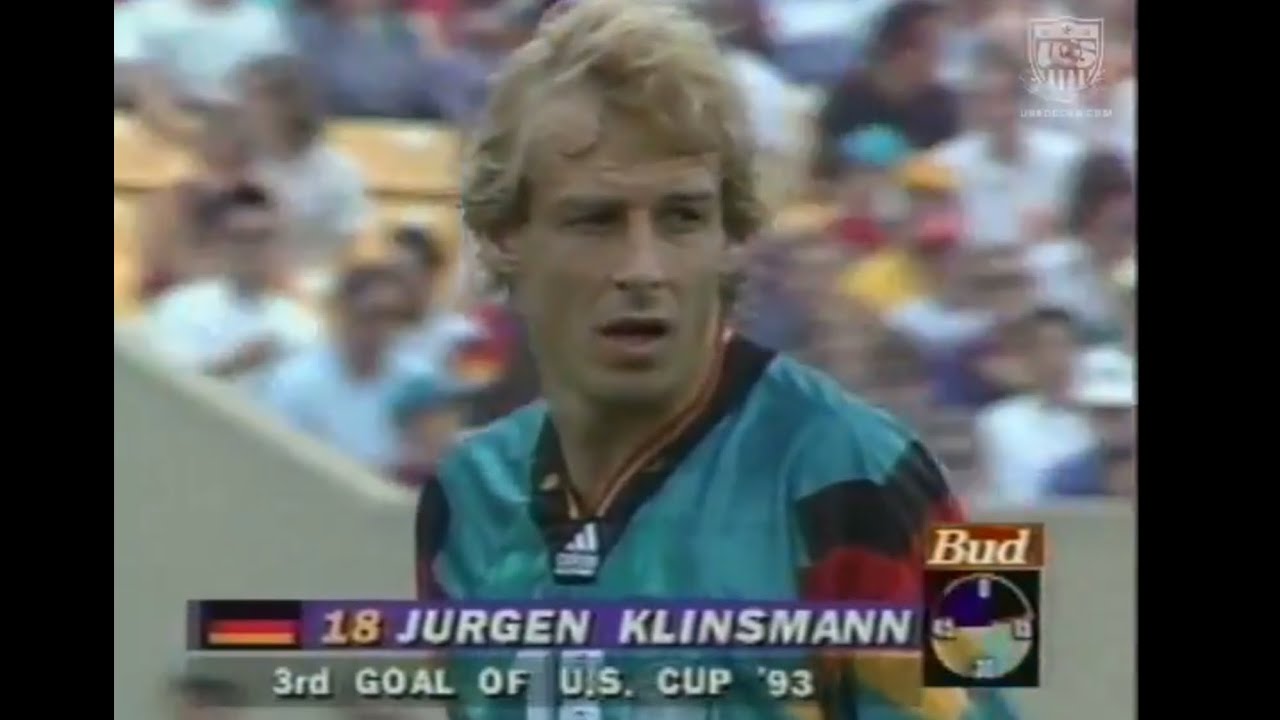 Friendly | 13/06/1993 | USA 3-4 Germany  | Highlights | Klinsmann scored