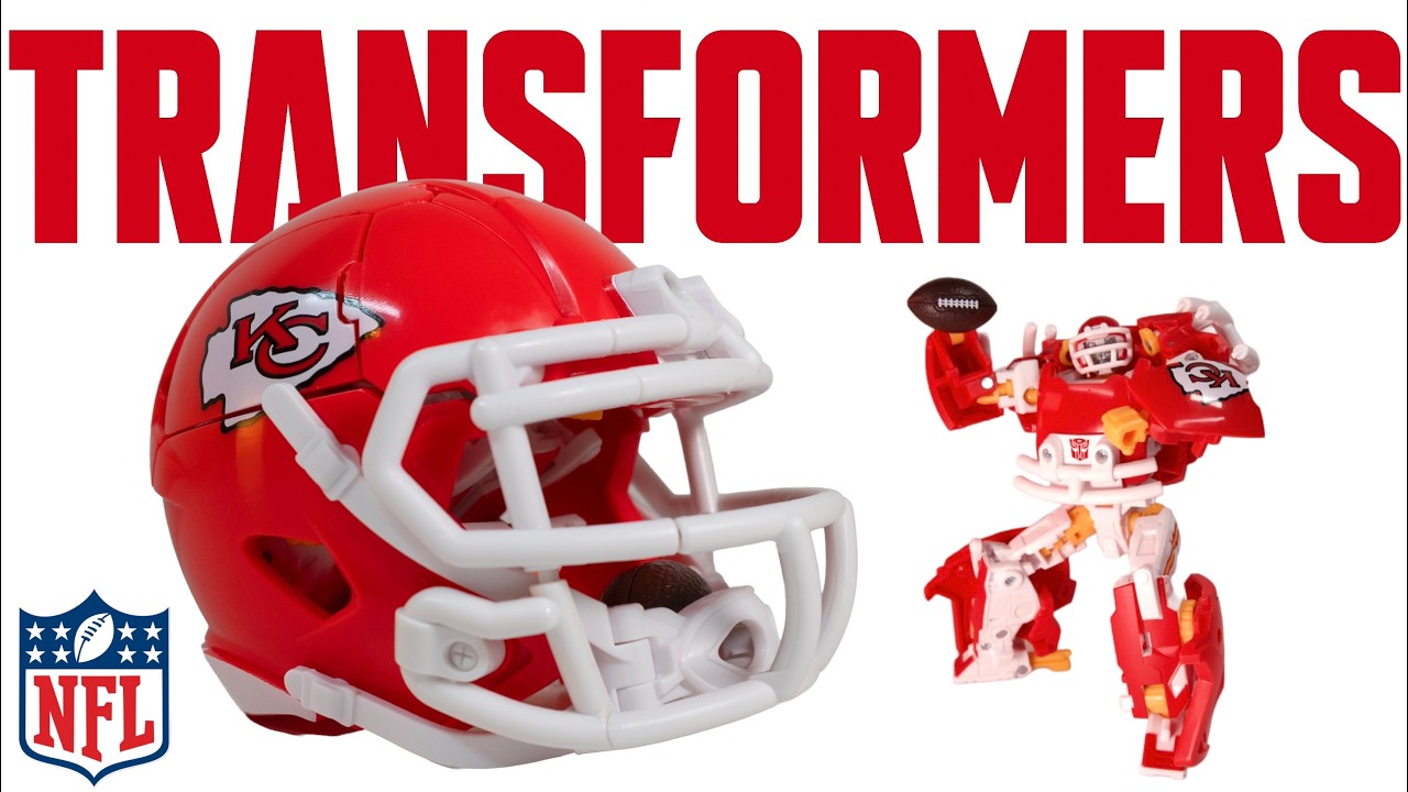 The NFL Transformers Crossover is a TOUCHDOWN! 🤪#transformers