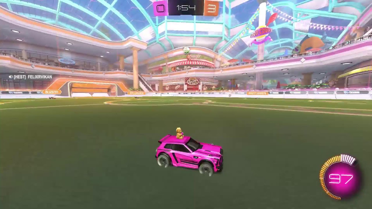 Rocket league g-streng reveal på 40 subs
