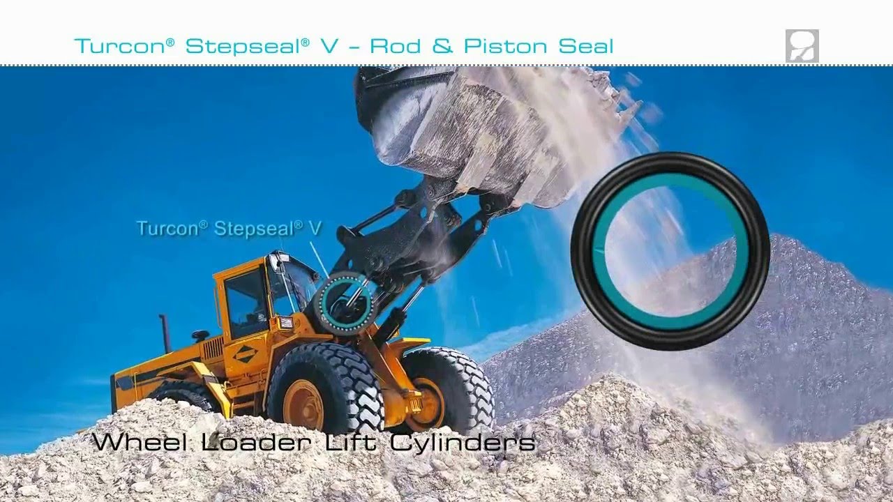 Rod & Piston Seals - Turcon ® Stepseal V Hydraulic Seal