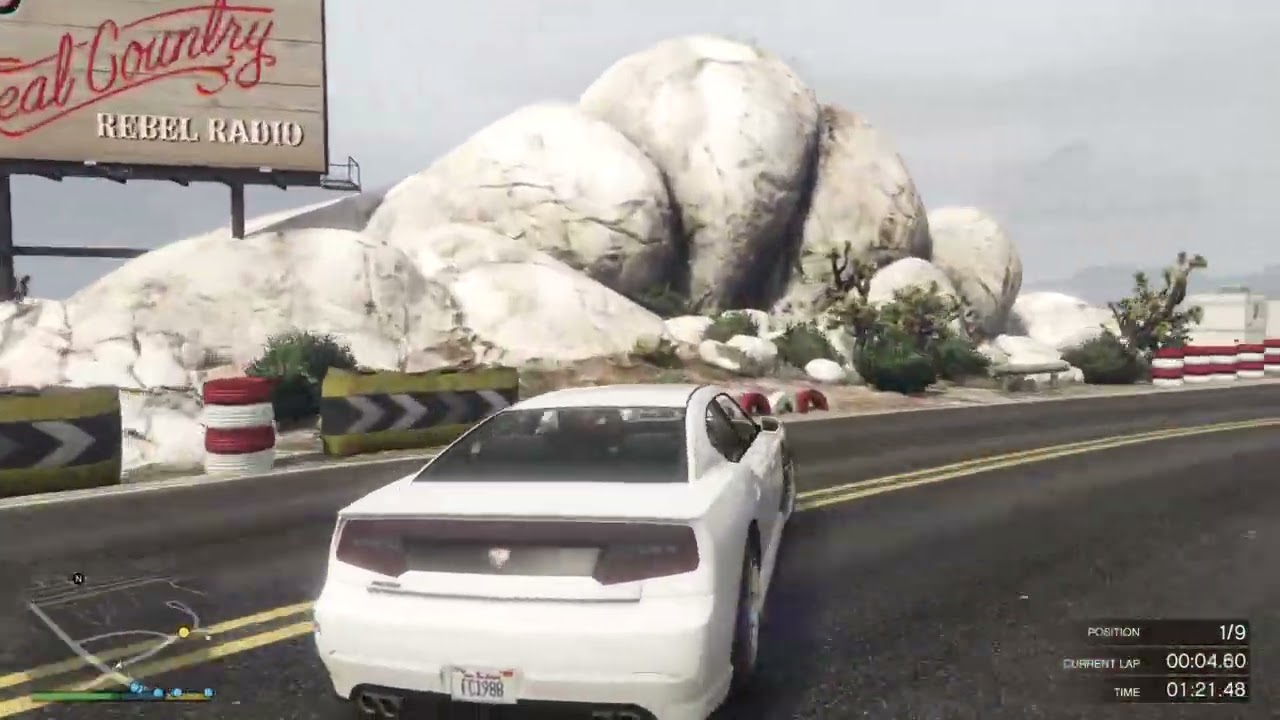 Grand Theft Auto V:أنا فزت في سباق سيارة بس نسيت أخذ سيارتة