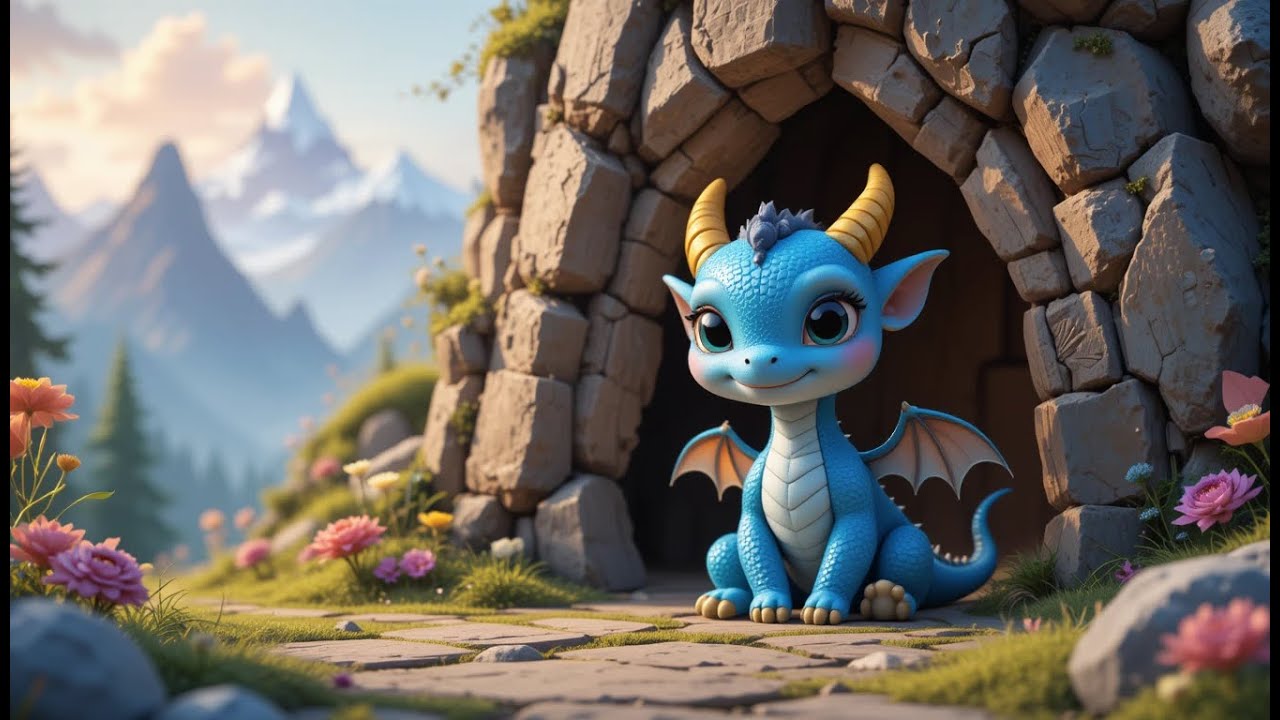 The Shy Dragon Who Painted Rainbows | Moral Story for Kids | Moral Stories by FYC