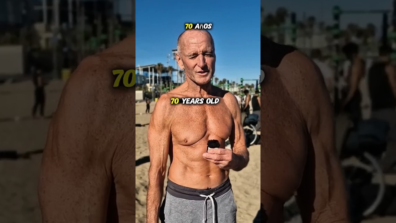 70 Years Old. Longest Front Lever I&rsquo;ve Ever Seen. 💪 #frontlever