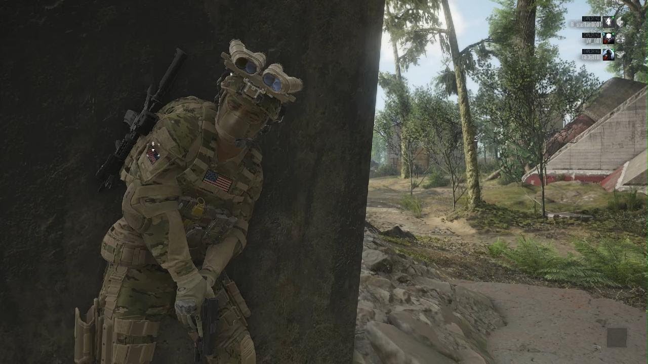 Ghost Recon Breakpoint gameplay with squad extreme difficulty close to no HUD