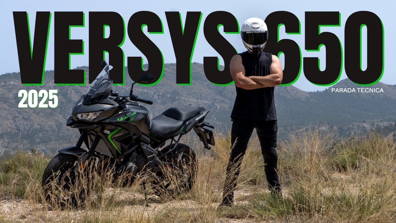 Kawasaki Versys 650 2025: ¿Cómo puede costar tanto siendo tan... normal? 🤨