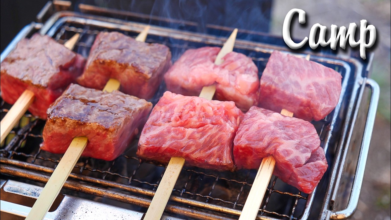 ビールに合うキャンプの肉料理！