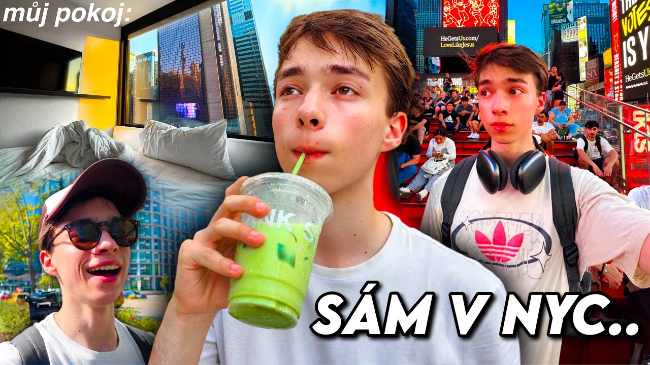 LETÍM SÁM DO NEW YORKU.. Proč?! Koho jsem potkal?