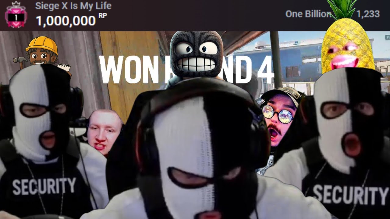 «Siege X Is My Life, My Life is Siege X» — при участии Sirpineapple, Claytizzle, Planemilk и Drip...