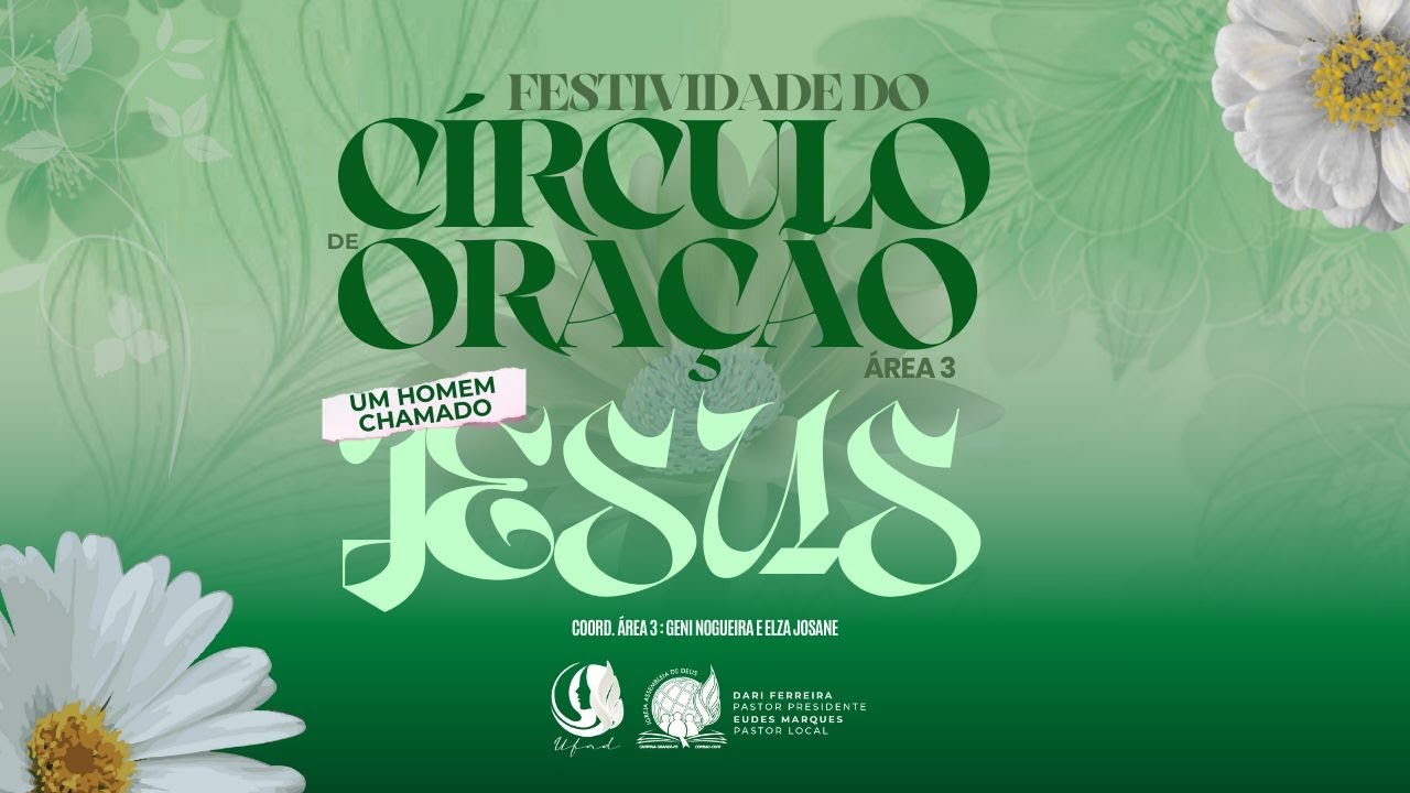 FESTIVIDADE DO CÍRCULO DE ORAÇÃO - TARDE | AO VIVO | 22/09/2025