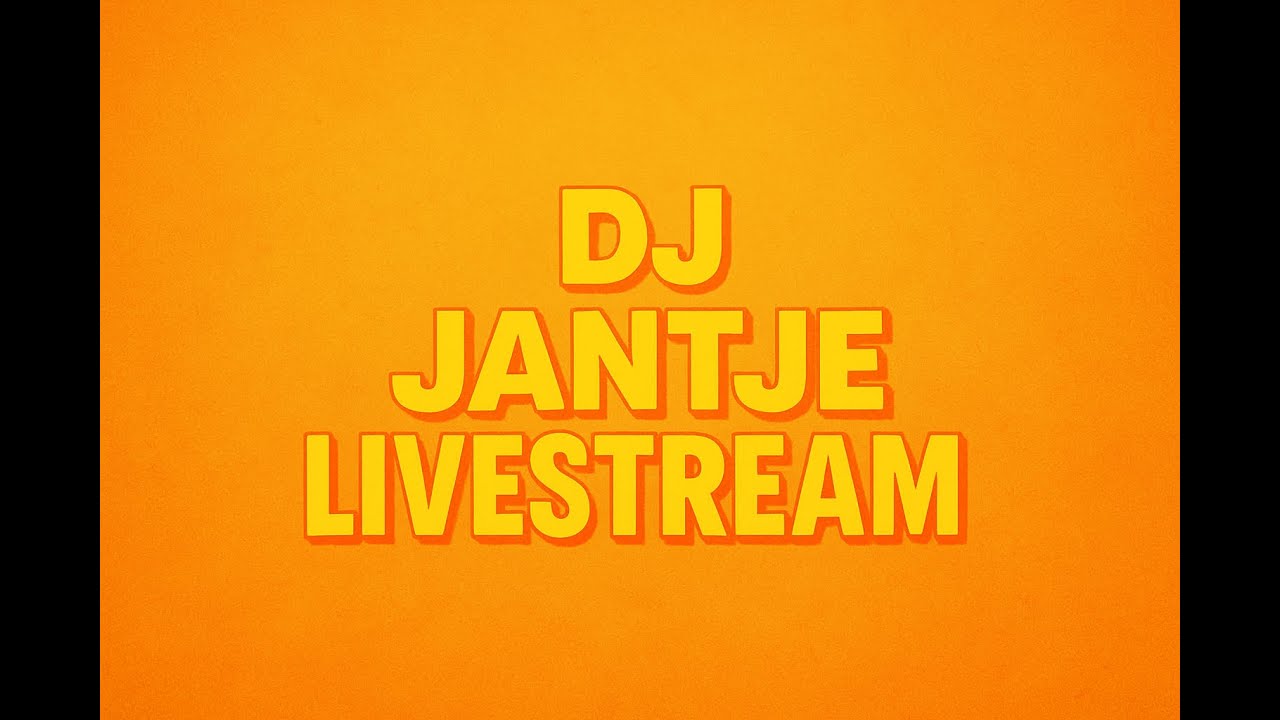 DJ Jantje LIVE - 6 November 2025