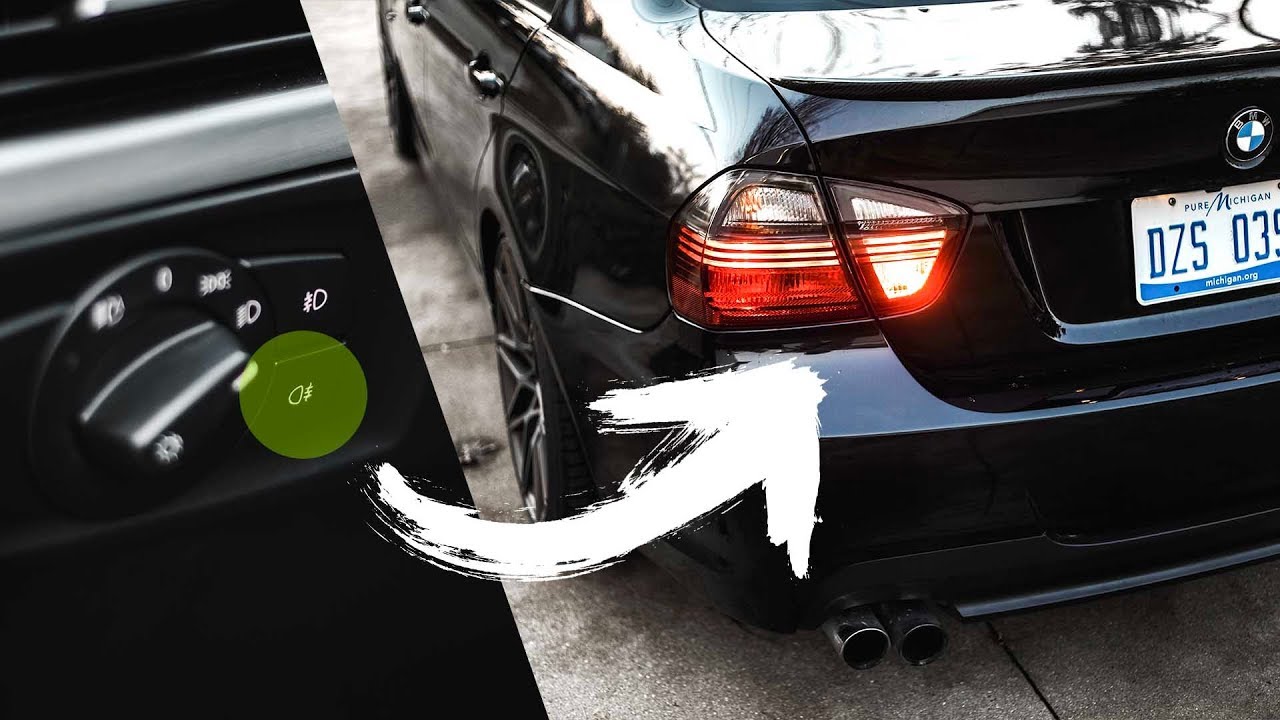BMW Didn't Want You To Press This! | ENABLE REAR FOG LIGHTS