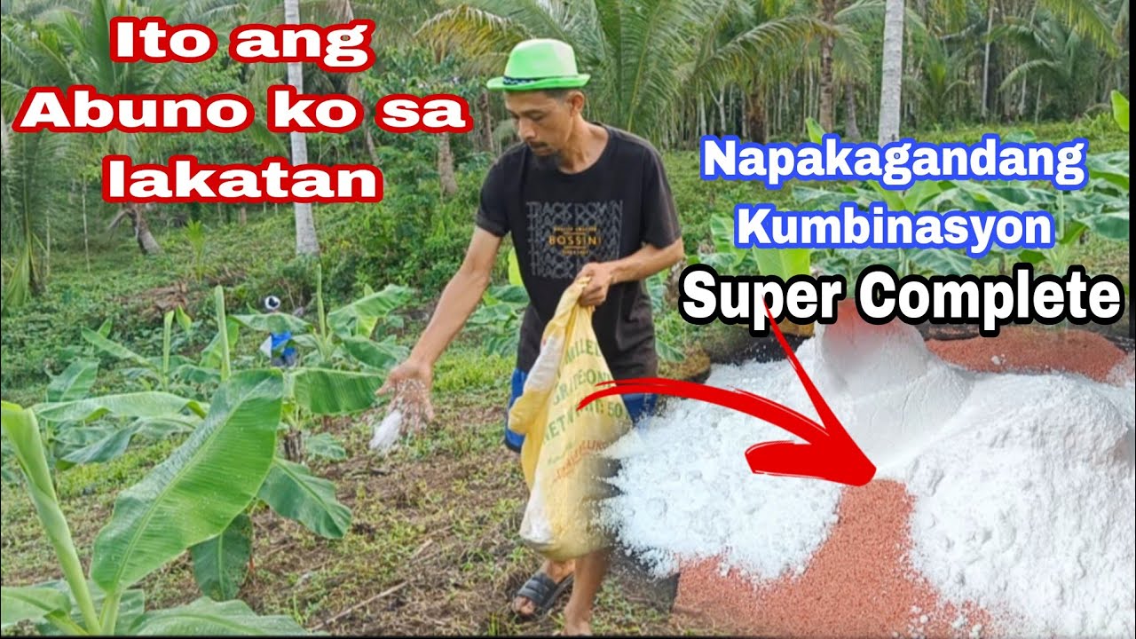 ITO ANG GANAGAMIT KUNG ABUNO SA LAKATAN