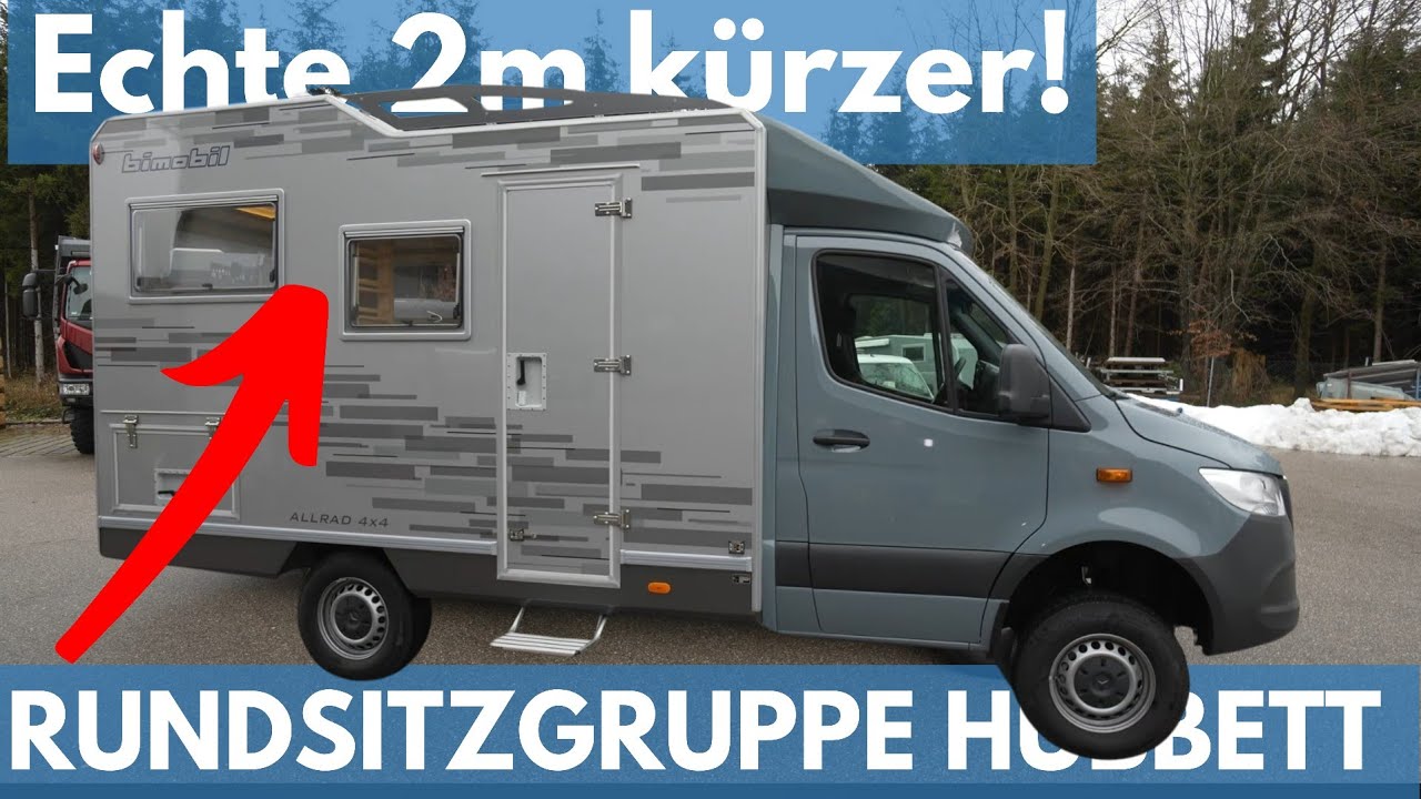 🔥 RUNDSITZGRUPPE WOHNMOBIL BIMOBIL HR 380 2024 4x4 MIT XL HUBBETT